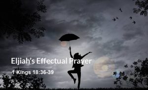 Read more about the article Eljiah’s Effectual Prayer (1 Kings 18:36-39)