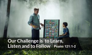 Read more about the article Our Challenge Is To Listen, Learn And To Follow (Luke 11:11-13)