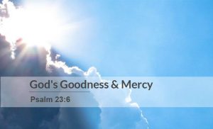 Read more about the article God’s Goodness & Mercy (Psalm 23:6)