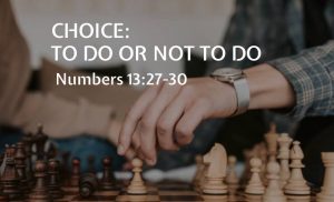 Read more about the article Choice: To Do or Not To Do