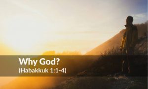 Read more about the article Why, God? (Habakkuk 1:1-4)